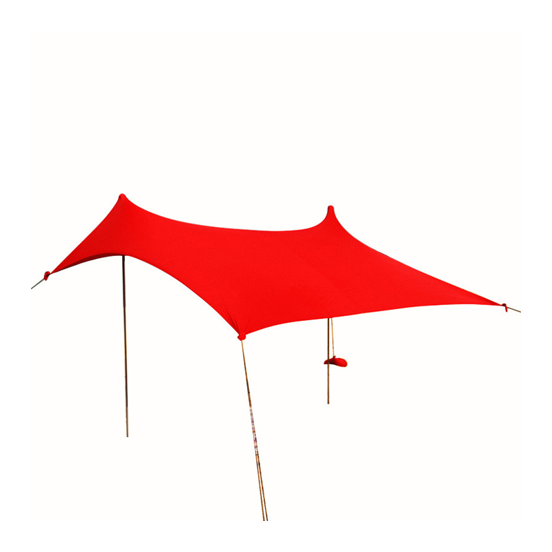 Quadratisches Seil-Strandzelt