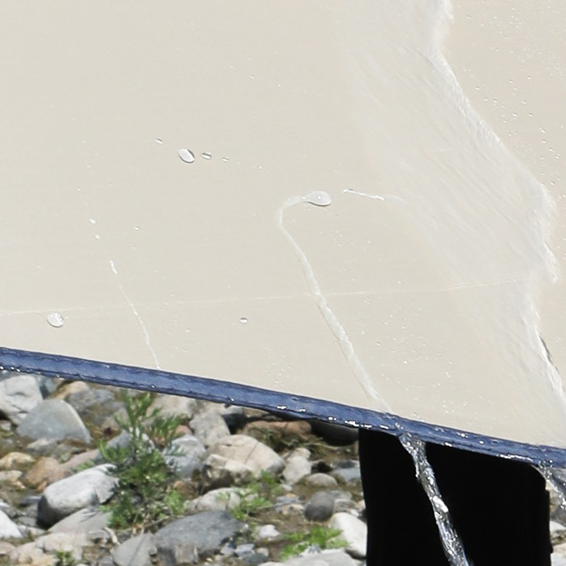 Wasserdichte Markise in Schmetterlingsform
