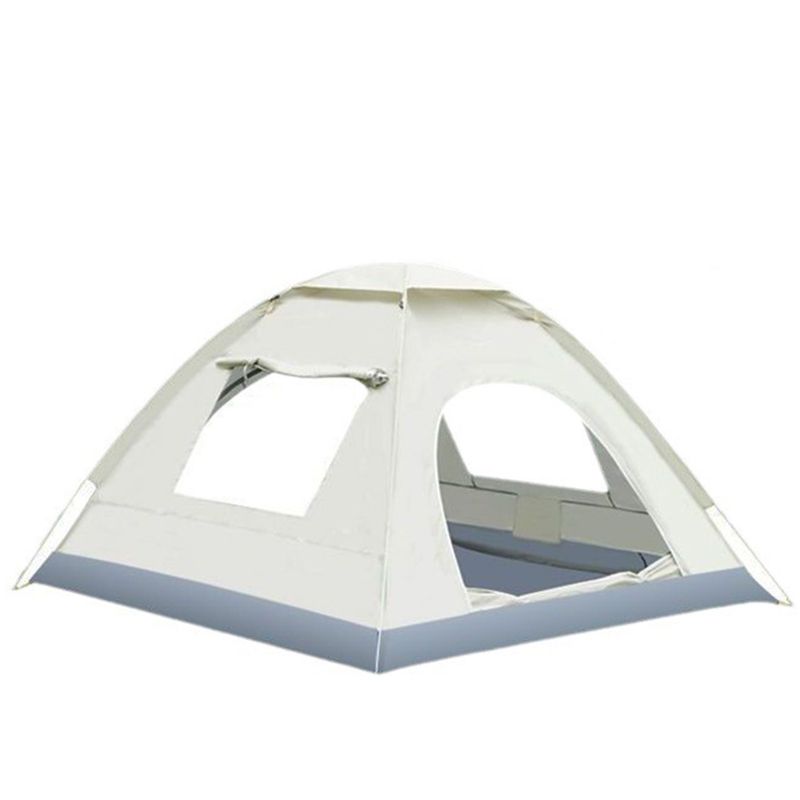 Campingzelt in Wolkengrau