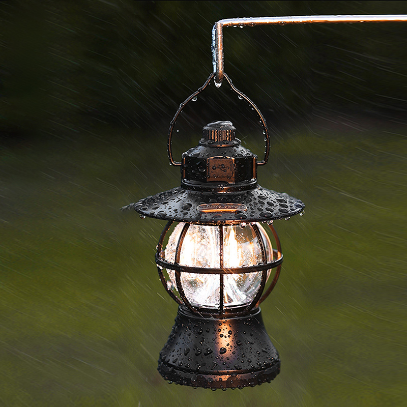 Handgepresste Campinglichter