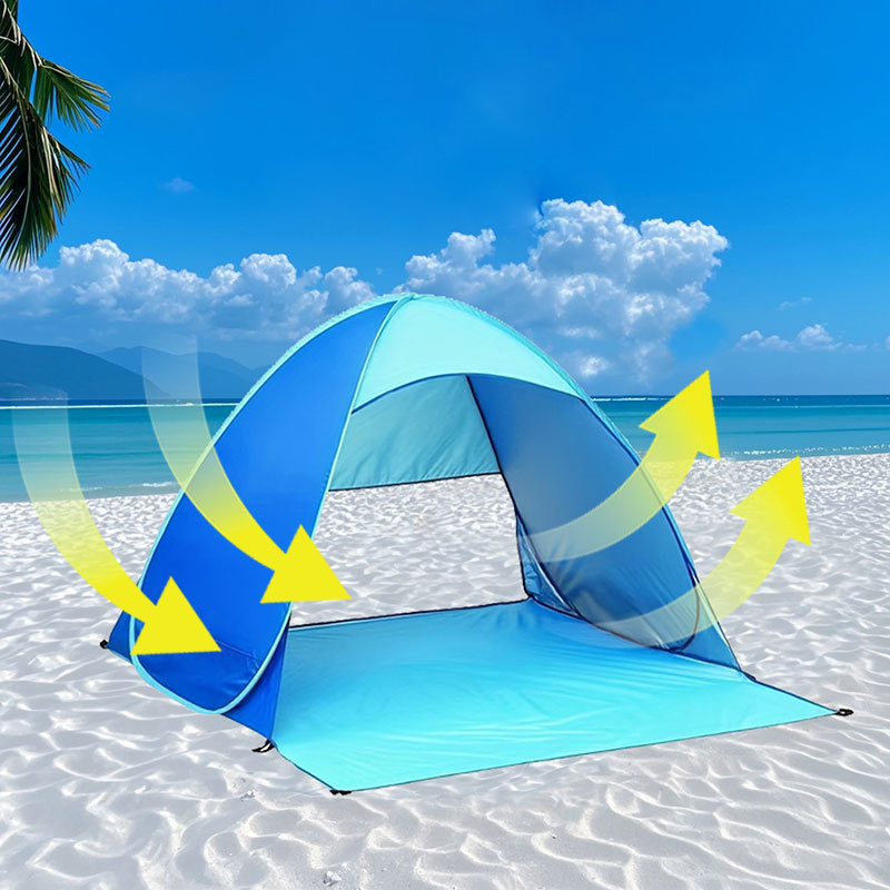 Automatisches einlagiges Strandzelt