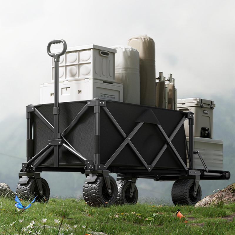 Zusammenklappbarer Campingwagen