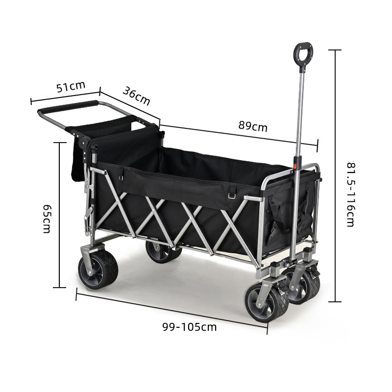 Zusammenklappbarer Camping-Kinderwagen