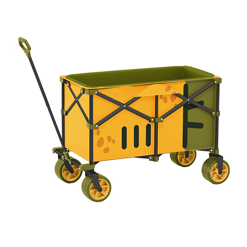 Doppelgelagerter Camping-Kinderwagen