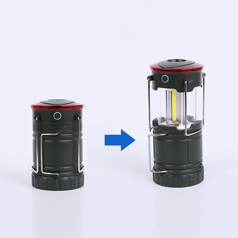 LED-Laterne aus Kunststoff