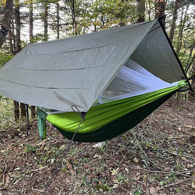 Outdoor-Hängematte aus gesponnenem Nylongarn
