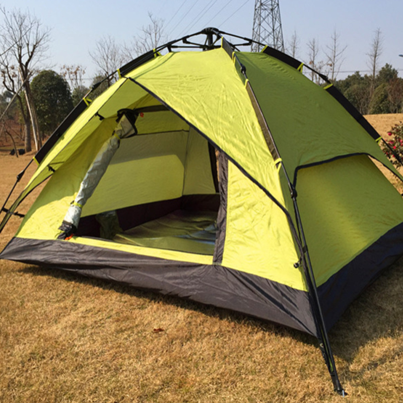 MSCT015 Grünes automatisches Campingzelt