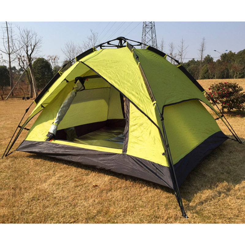 MSCT015 Grünes automatisches Campingzelt