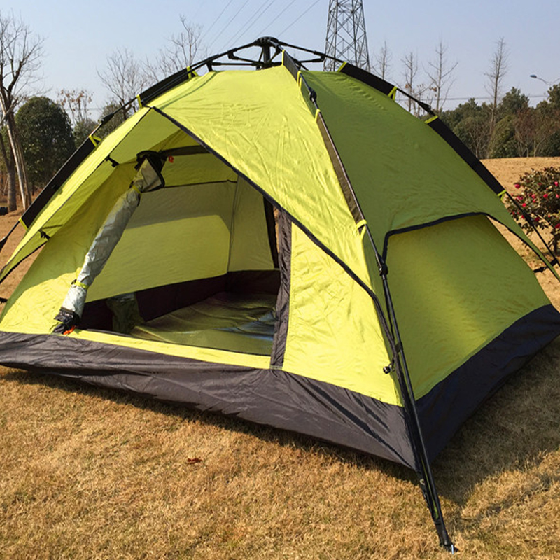 MSCT015 Grünes automatisches Campingzelt