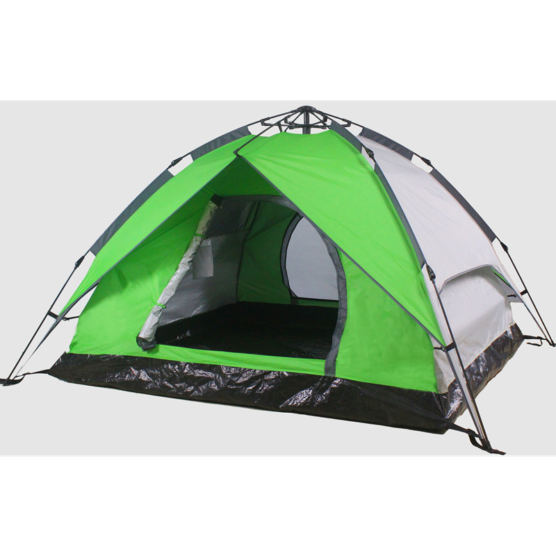 MSCT015 Grünes automatisches Campingzelt