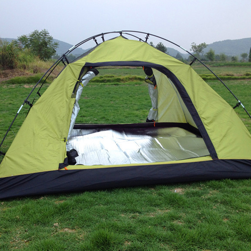 MSCT015 Grünes automatisches Campingzelt