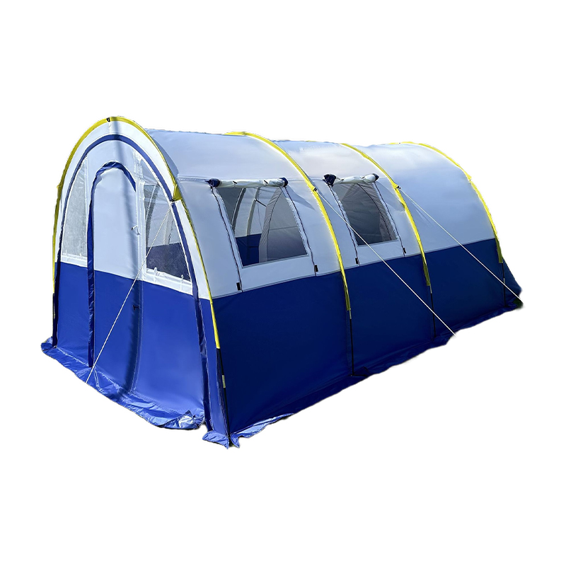 MSCT121 Blaues doppelwandiges Tunnelzelt
