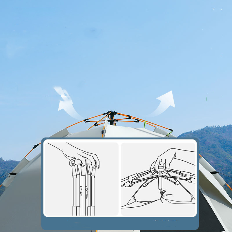 Spring Automatisches Campingzelt