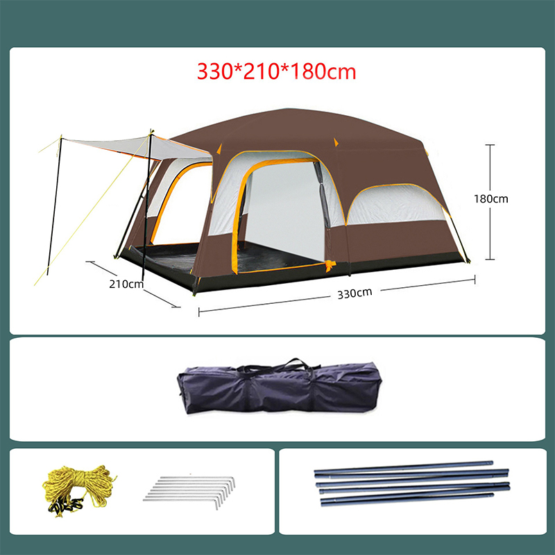 Campingzelt in mehreren Größen