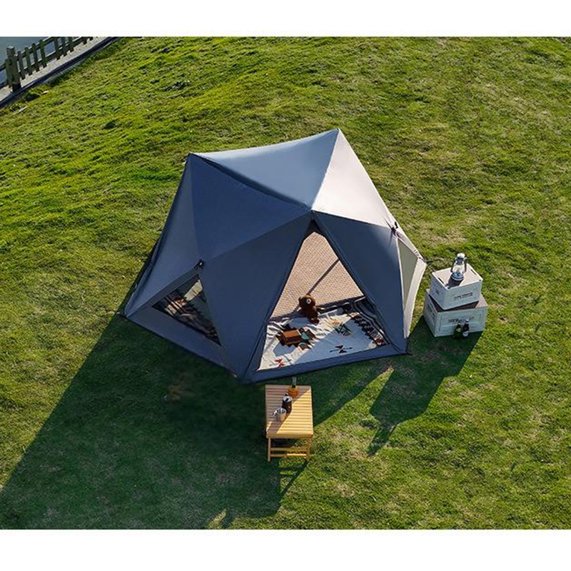Einschichtiges kugelförmiges Campingzelt