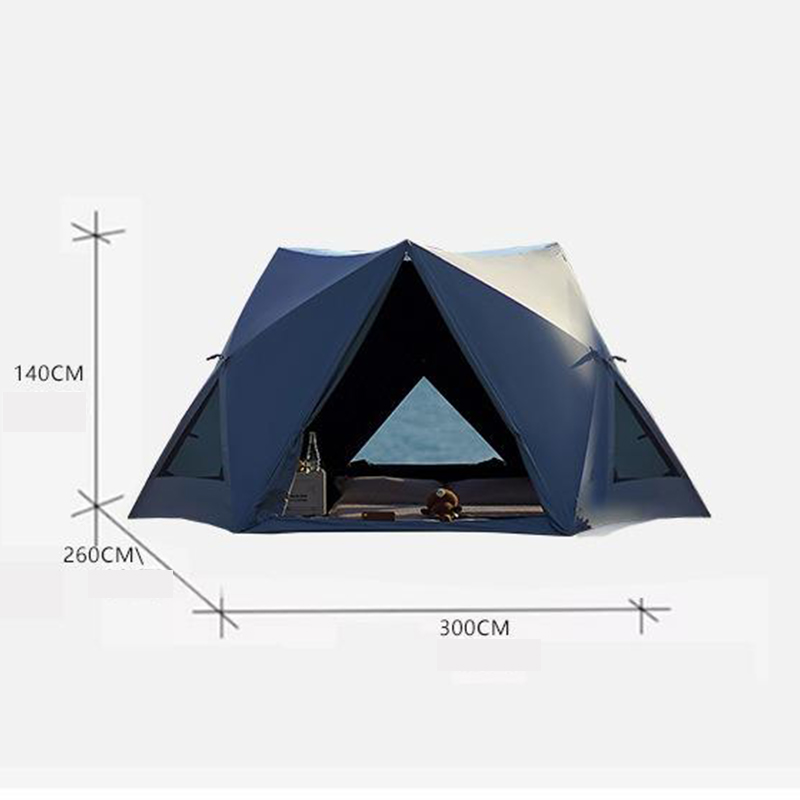 Einschichtiges kugelförmiges Campingzelt
