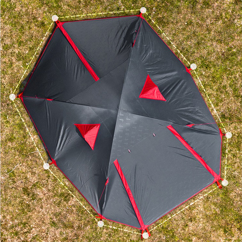 Polyester-Campingzelt