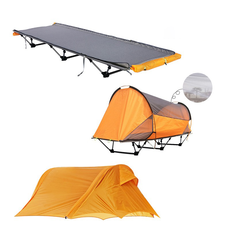 Campingzelt mit Klappbett
