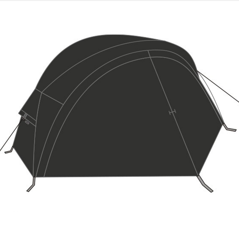 Einlagiges Camping-Jurtenzelt