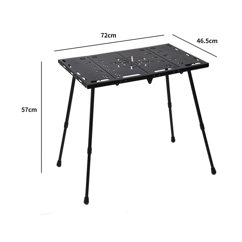 4-fach taktischer Tisch aus Aluminiumlegierung